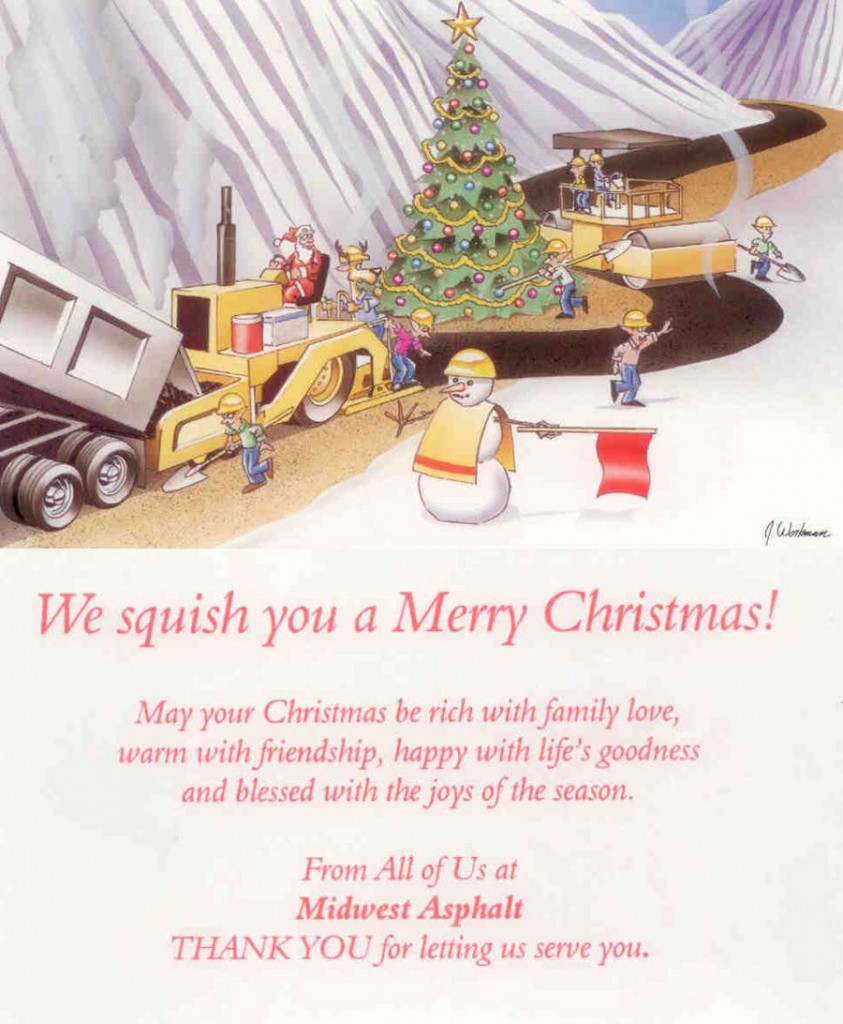 Midwest Asphalt Christmas Card 2012