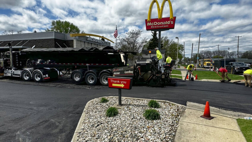Paving of McDonald's in Carson City